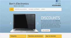 Desktop Screenshot of benselectronics.com